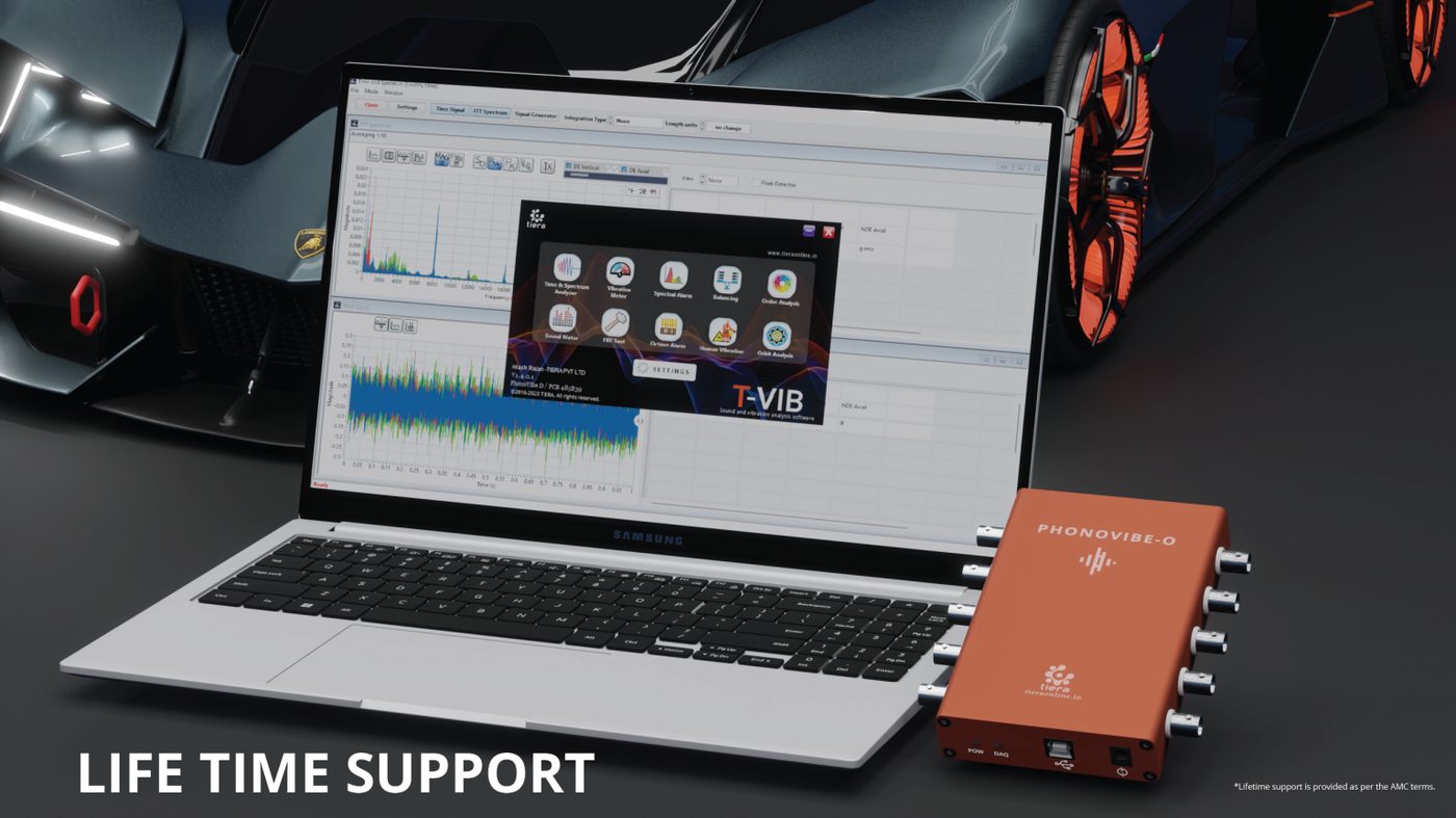 PhonoVibe Series — Sound & Vibration DAQ detail