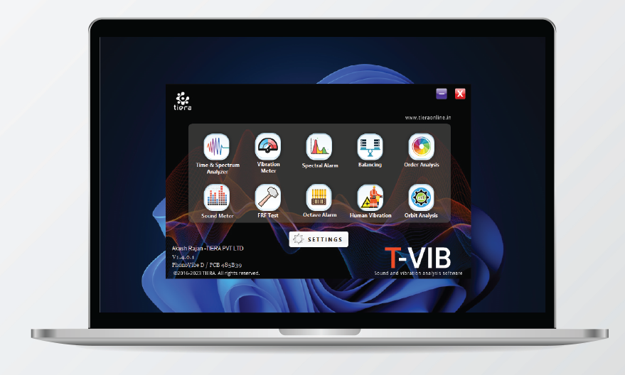 PhonoVibe HD — 16-Channel Sound & Vibration DAQ detail