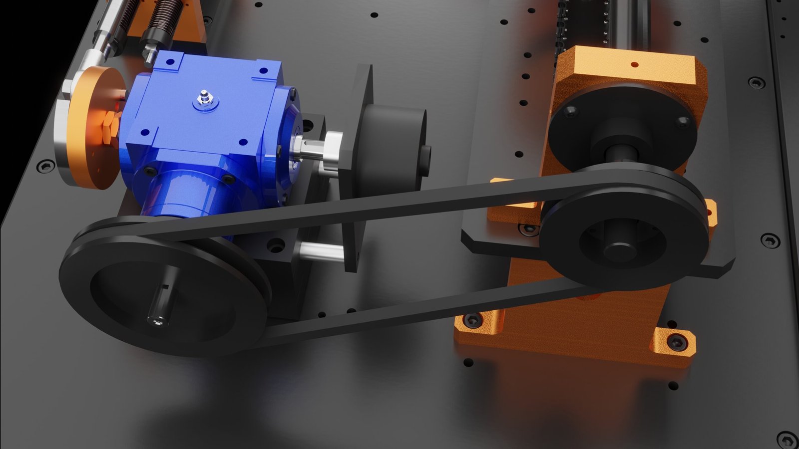 Belt drive fault simulation kit